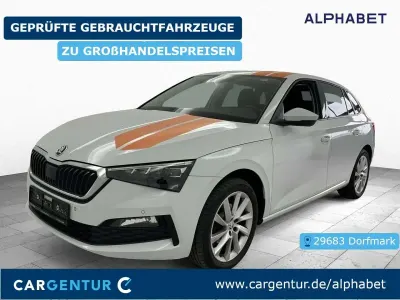 Gebraucht Skoda Scala Style 116 PS (85 kW) 2021 Weiß Kleinwagen