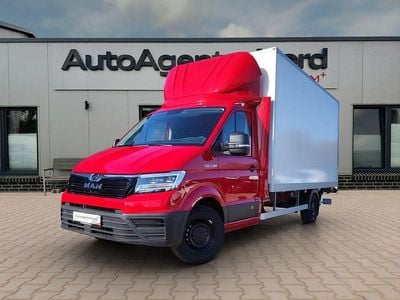 Neu MAN TGE 177 PS (130 kW) 2025 Rot Van