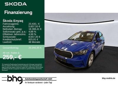Blau Gebraucht 2023 Skoda Enyaq iV SUV | 23.430 € (Guter Preis)