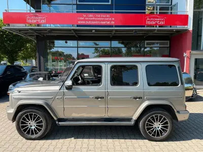 Gebraucht Mercedes G500 421 PS (309 kW) 2019 Silber (mojavesilber metallic) SUV