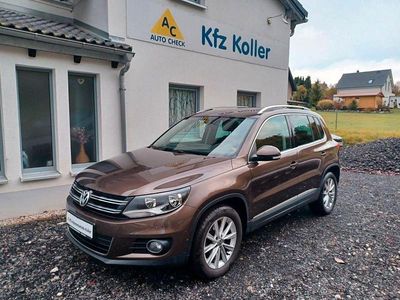 Usata VW Tiguan Sportline 110 CV (80 kW) 2012 Marrone SUV