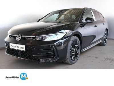 Neu VW Passat R-line 150 PS (110 kW) 2026 Schwarz Kombi