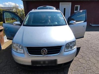 Gebraucht VW Touran 2005 Silber Van / Kleinbus