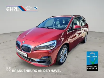 Gebraucht BMW 225 Active Tourer Luxury Line 224 PS (164 kW) 2019 Rot Van / Kleinbus