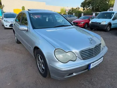 Gebraucht Mercedes C180 Elegance 143 PS (105 kW) 2002 Grau Limousine