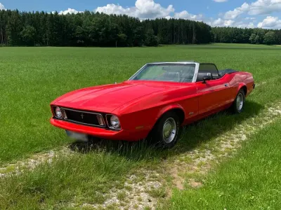 Gebraucht Ford Mustang 177 PS (130 kW) 1973 Rot Cabrio
