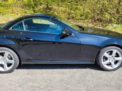 Gebraucht Mercedes SLK200 184 PS (135 kW) 2008 Schwarz Cabrio