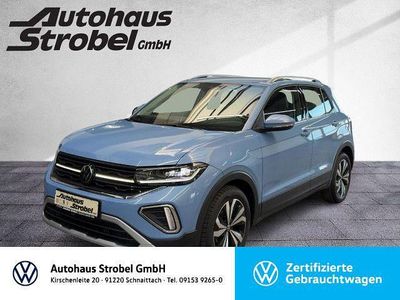 Gebraucht VW T-Cross Style 116 PS (85 kW) 2024 Clear blue metallic (metallic) SUV