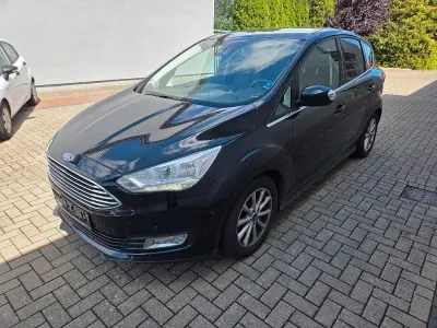 Gebraucht Ford C-MAX Titanium 125 PS (91 kW) 2018 Schwarz Van / Kleinbus