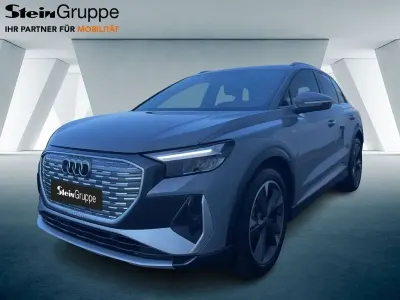 Gebraucht Audi Q4 e-tron S-Line 125 kW (170 PS) 2023 Kieselgrau SUV