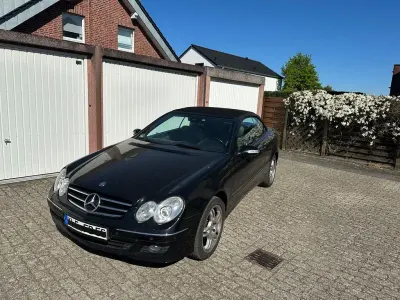 Brugt Mercedes CLK200 Avantgarde 184 HK (135 kW) 2008 Sort Cabriolet