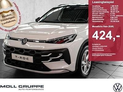 Nouă VW T-Roc Life 150 CP (110 kW) 2025 Negru SUV