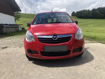 Gebraucht Opel Agila Eco 68 PS (50 kW) 2009 Rot Kleinwagen