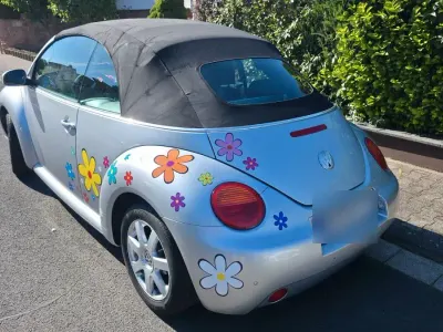 Gebraucht VW New Beetle 102 PS (75 kW) 2003 Silber Kleinwagen