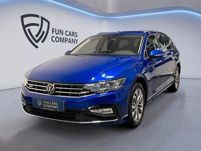 Blau Gebraucht 2021 VW Passat R-line Kombi | 17.950 € (Superpreis)
