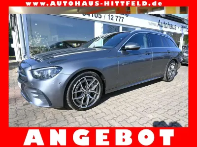 Brugt Mercedes E400 AMG line 330 HK (242 kW) 2022 Grå Stationcar