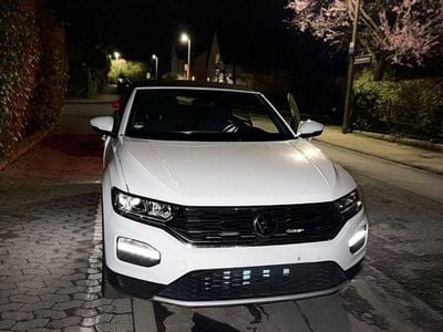 Gebraucht VW T-Roc Cabriolet Style 116 PS (85 kW) 2020 Weiß Cabrio