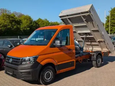 Usata VW Crafter 140 CV (102 kW) 2020 Arancione Furgone