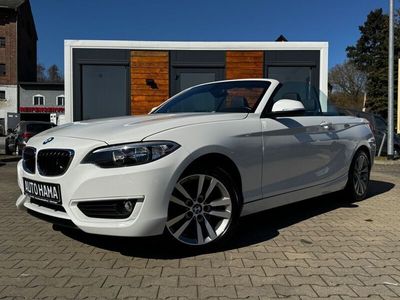 Gebraucht BMW 218 Advantage 136 PS (100 kW) 2015 Weiß Cabrio