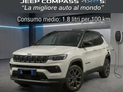 Begagnad Jeep Compass 241 HK (177 kW) 2020 Vit SUV