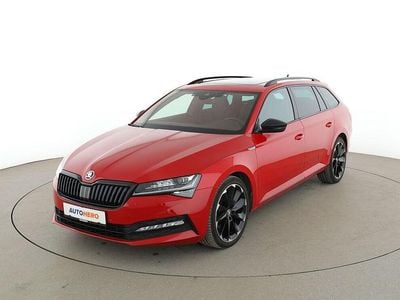 Gebraucht Skoda Superb SportLine 190 PS (139 kW) 2019 Rot Kombi