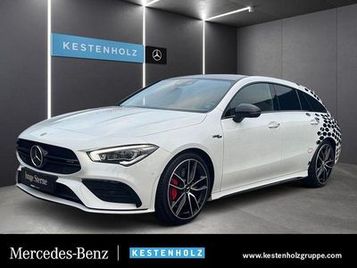 Gebraucht Mercedes CLA35 AMG Shooting Brake AMG 306 PS (225 kW) 2022 Weiß Kombi