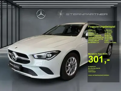 Brugt Mercedes CLA200 Progressive 150 HK (110 kW) 2022 Hvid Sedan