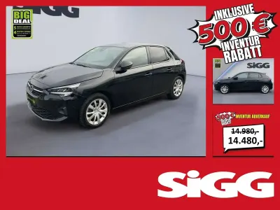 Gebraucht Opel Corsa GS Line 131 PS (96 kW) 2022 Diamant schwarz/karbon schwarz Kleinwagen