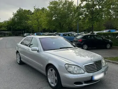 Używany Mercedes S600 500 KM (367 kW) 2003 Srebrny Sedan/Limuzyna