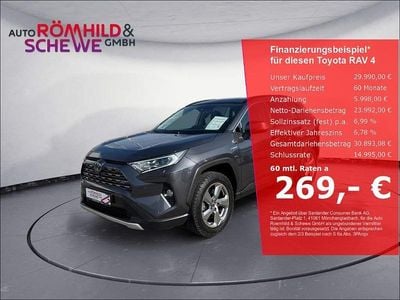 Gebraucht Toyota RAV4 Hybrid Lounge 222 PS (163 kW) 2019 Grey metallic (grau) SUV