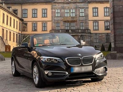 Gebraucht BMW 220 Luxury Line 184 PS (135 kW) 2017 Schwarz Cabrio