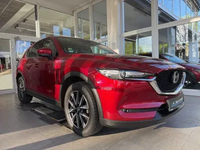 Gebraucht Mazda CX-5 Sports-Line 194 PS (142 kW) 2018 Magmarot SUV