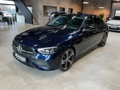 Brugt Mercedes C200 Avantgarde 204 HK (150 kW) 2022 Blå Sedan