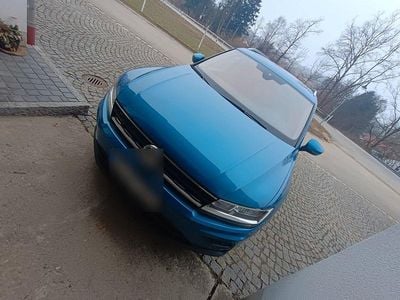 Gebraucht VW Tiguan Sound 179 PS (131 kW) 2018 Blau SUV