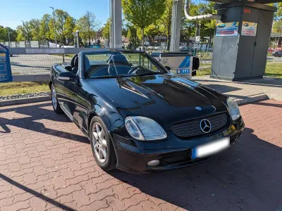 Brugt Mercedes SLK200 163 HK (119 kW) 2001 Sort Cabriolet