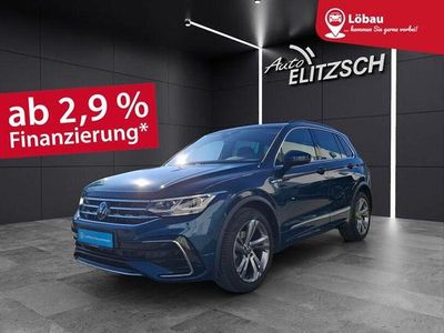 Nightshade blue metallic Gebraucht 2024 VW Tiguan R-line SUV | 36.850 € (Guter Preis)