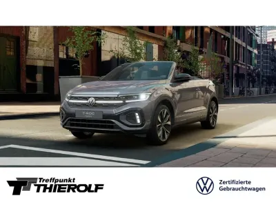Gebraucht VW T-Roc Cabriolet R-line 150 PS (110 kW) 2025 Rauchgrau metallic Cabrio