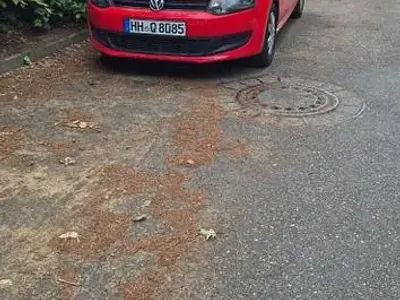 Gebraucht VW Polo Trendline 69 PS (50 kW) 2013 Rot Kleinwagen