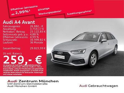 Second-hand Audi A4 Design 150 CP (110 kW) 2023 Argintiu Break