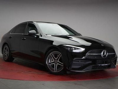 Schwarz Gebraucht 2022 Mercedes C220 AMG Limousine | 30.990 € (Etwas zu teuer)
