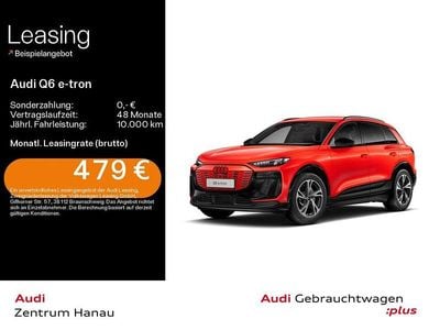 Gebraucht Audi Q6 e-tron S-Line 185 kW (252 PS) 2025 Rot SUV