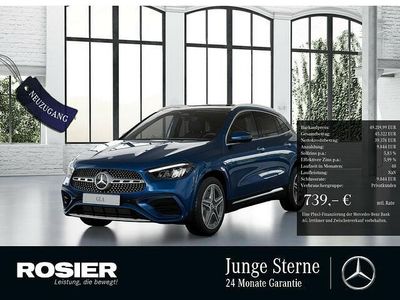 Gebraucht Mercedes GLA250 Advanced Plus 224 PS (164 kW) 2024 Blau / spektralblau SUV
