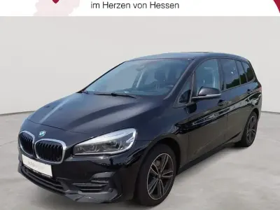 Gebraucht BMW 218 Gran Tourer Sport Line 136 PS (100 kW) 2022 Schwarz Van / Kleinbus
