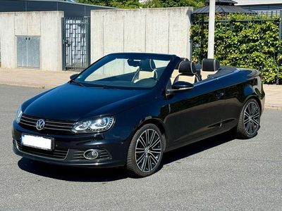Schwarz Gebraucht 2012 VW Eos Exclusive Cabrio | 11.490 € (Teuer)