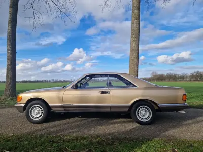 Gebraucht Mercedes 380 1983 Gold Coupé