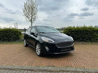 Gebraucht Ford Fiesta Titanium 86 PS (63 kW) 2017 Schwarz Kleinwagen