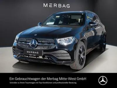 Używany Mercedes GLC400d AMG line 330 KM (242 kW) 2021 Czarny SUV