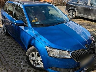 Gebraucht Skoda Fabia 2021 Blau Kombi