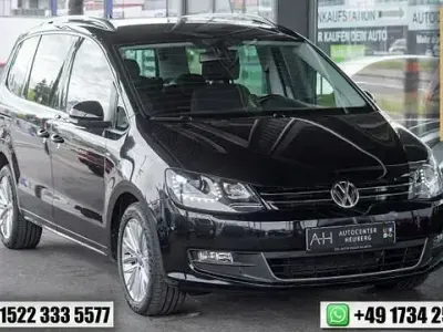 Gebraucht VW Sharan Edition 177 PS (130 kW) 2015 Schwarz Van / Kleinbus