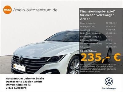 Usata VW Arteon R-line 218 CV (160 kW) 2021 Bianco Station wagon